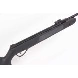 .22 Dost ARS 4502 break-barrel air rifle, open sights, black synthetic stock, no. 11-0268
