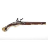 (S58) 18 bore Flintlock Early Land Pattern Dragoon Pistol, 12 ins tapered round full stocked