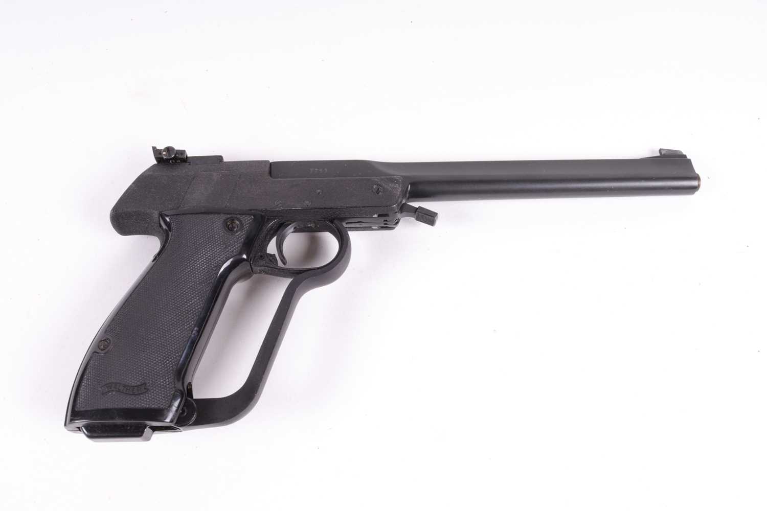 .177 Walther LP Mod.2 air pistol, open sights, no. 7713