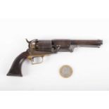 (S58) .21 Uberti Colt Whitneyville Hartford Model Dragoon (47% scale model), percussion revolver,