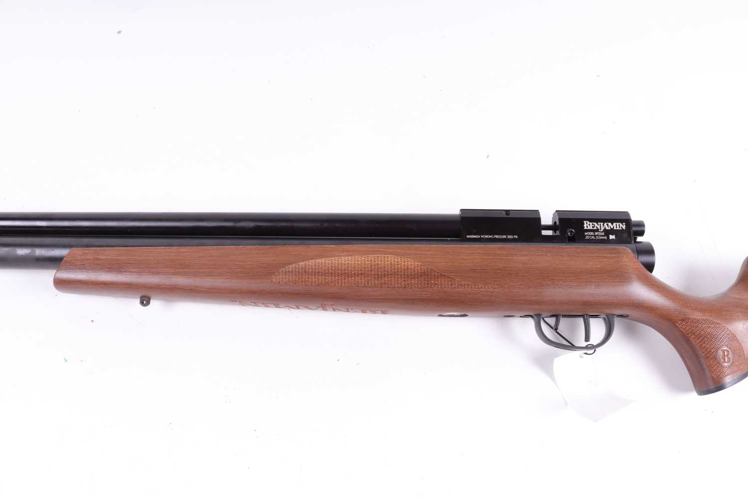 .22 Benjamin Marauder PCP air rifle (cylinder a/f), bolt action, with rotary magazine, no. - Image 8 of 9
