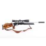 Ⓕ (S1) .17 (Hmr) Savage Model 93R17 bolt-action rifle, 15½ ins stainless steel barrel threaded for