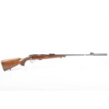 Ⓕ (S1) .22 BRNO Mod.2E bolt-action rifle, 24 ins barrel with fitted Parker Hale moderator and open