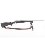 Ⓕ (S1) .308 (Win) Ruger M77 Hawkeye bolt-action rifle, 22½ ins stainless steel barrel with satin