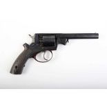 (S58) 54 bore Adams' Patent double action revolver for London Armoury, 5¾ ins octagonal barrel