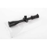 Hawke 4-16 x 56 SF 30 Sidewinder rifle scope: first focal plane, half MilRad reticle. Model 17211,