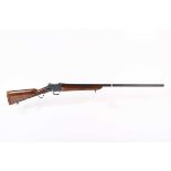 Ⓕ (S2) 12 bore Greener GP, 32 ins barrel with bead sight, ¼ choke, 2¾ ins chamber, receiver