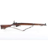 Ⓕ (S1) .303 Lee Enfield SMLE No.1 Mk.5 bolt-action service rifle, dated 1924, in military