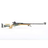 Ⓕ (S1) 7.62 x 51mm Swing M4 bolt action-target rifle, 29 ins Maddco heavy barrel (1-14 twist), R.P.