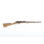 (S58) 11mm Fusil Gras M1874 bolt action service rifle (c.1884, Troupes Coloniales), 20½ ins barrel