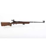 Ⓕ (S1) 7.62 x 51mm Parker Hale M84 bolt action-target rifle, 28 ins heavy barrel, tunnel