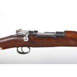 Ⓕ (S1) 6.5mm Swedish Mauser bolt-action rifle, 29 ins full stocked single band barrel with steel