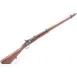 Ⓕ (S2) .550 (smooth) reproduction Tower percussion three band musket, 39 ins fullstocked barrel (