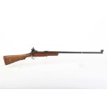 Ⓕ (S1) 7.62 x 51mm Winchester P14 bolt-action target rifle, 27½ ins heavy barrel with tunnel
