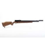 Ⓕ (S1) .22 Webley FX 2000 pcp bolt-action FAC air rifle, moderated barrel, rotary magazine, pistol
