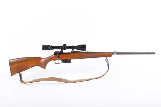 Ⓕ (S1) .223 (Rem) CZ BRNO 527 bolt-action rifle, 24 ins barrel, 5 shot magazine, double-set