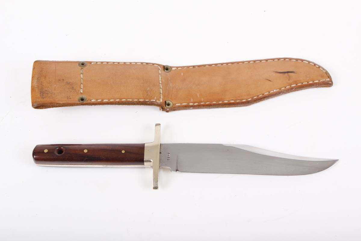 A Holland & Holland limited edition sheath knife, 6 ins bowie blade inscribed holland & Holland, - Image 2 of 4