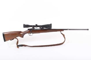 Ⓕ +VAT (S1) 7x57mm CZ 550 bolt-action rifle, 24 ins screw-cut barrel (capped), internal magazine