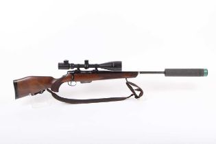 Ⓕ (S1) .308 (Win) Sauer Model 90 bolt-action sporting rifle, 24 ins screw-cut barrel fitted with