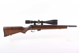 Ⓕ (S1) .17 (Hmr) CZ 452-2E American bolt-action rifle, 17 ins heavy barrel threaded for moderator, 5