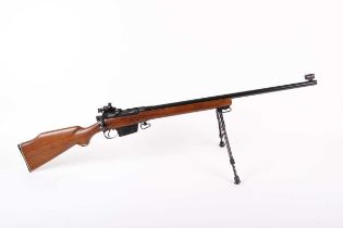 Ⓕ (S1) 7.62mm Parker Hale Enfield No.4 Mk1 (F) bolt-action target rifle, 27½ ins rope-twist