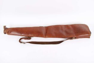 A good leather fleece lined double gun slip (max. internal length 47 ins)