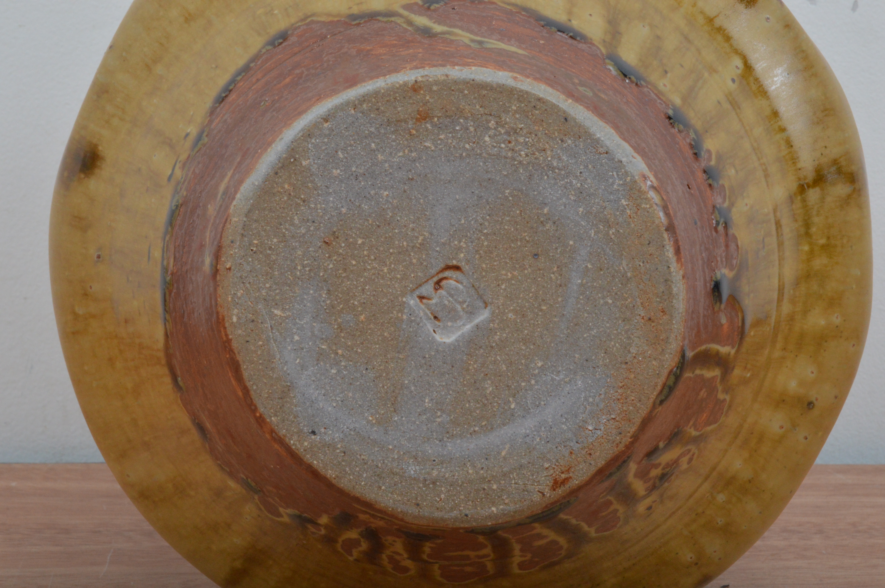*Mike Dodd (British b. 1943), A studio pottery stoneware baluster vase, with iron glaze, impressed - Image 2 of 2