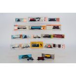 N Gauge Continental Crane and Freight Stock, various examples in various liveries, mainly cased or