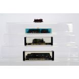 British Outline N Gauge Steam Locomotives, cased example, Peco Jubilee NL-21 un-named in LMS