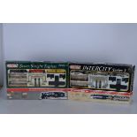 Peterkin Technic 9 Battery Powered N Gauge Train Sets, two boxed sets, Intercity Series 3 three