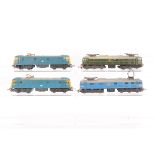 Tri-ang 00 gauge Overhead Catenary Electric Locomotives, BR green 27000 'Electra' and BR blue