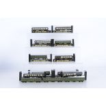 Graham Farish Southern Railway and Pullman N Gauge Coaches, SR olive green (6) three uncased and