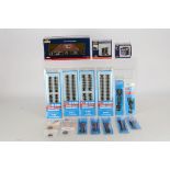 Peco 00-9/H0e Track and Bachmann Narrow Gauge Scenecraft, Peco track, all packaged appears unused,