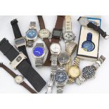 A large collection of watches, AF, mostly fashion quartz watches and most for spares and repairs