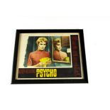 Psycho Lobby Card, Original Lobby Card (No 5) for the classic Hitchcock Horror starring Anthony