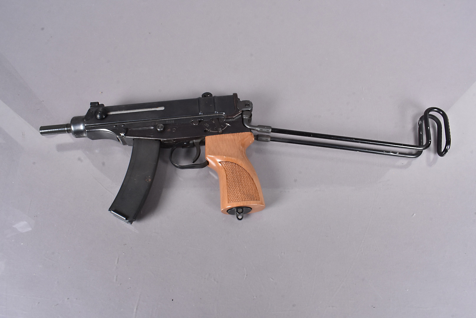 A Deactivated Czechoslovakian B.R.N.O Sub Machine Gun, 7.65mm, serial U6806, complete with