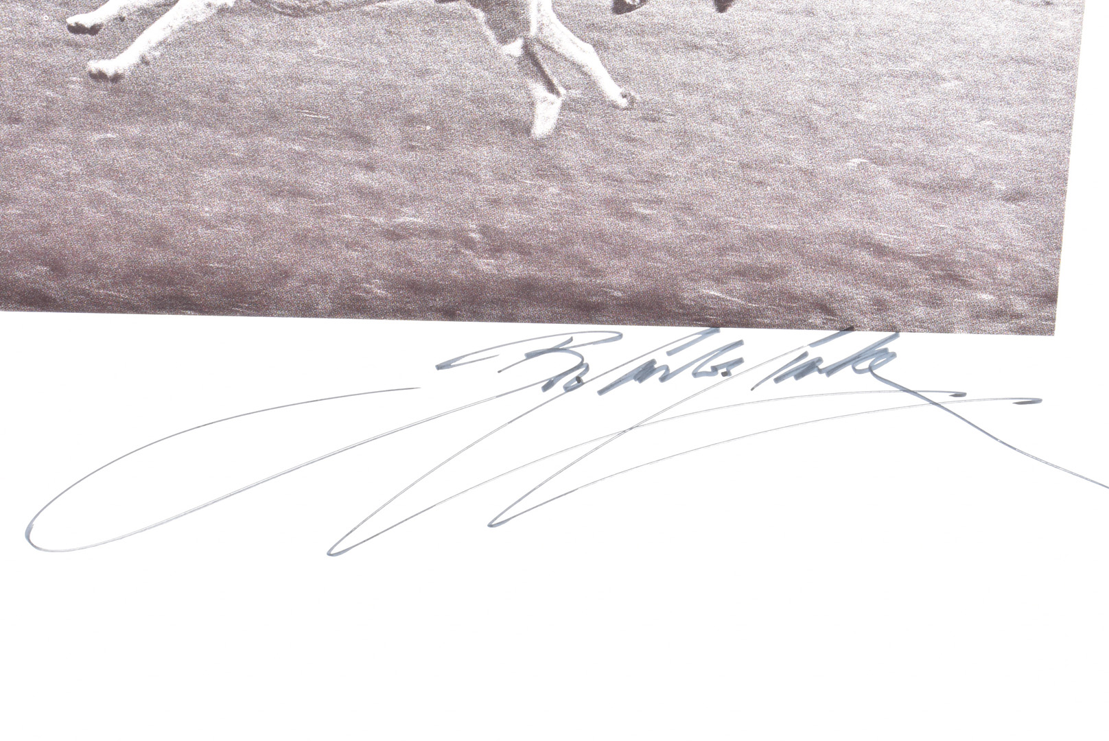 Bob Carlos Clarke (1950-2006), The Chase, a signed Limited Edition photographic print, 102/300, with - Image 2 of 4