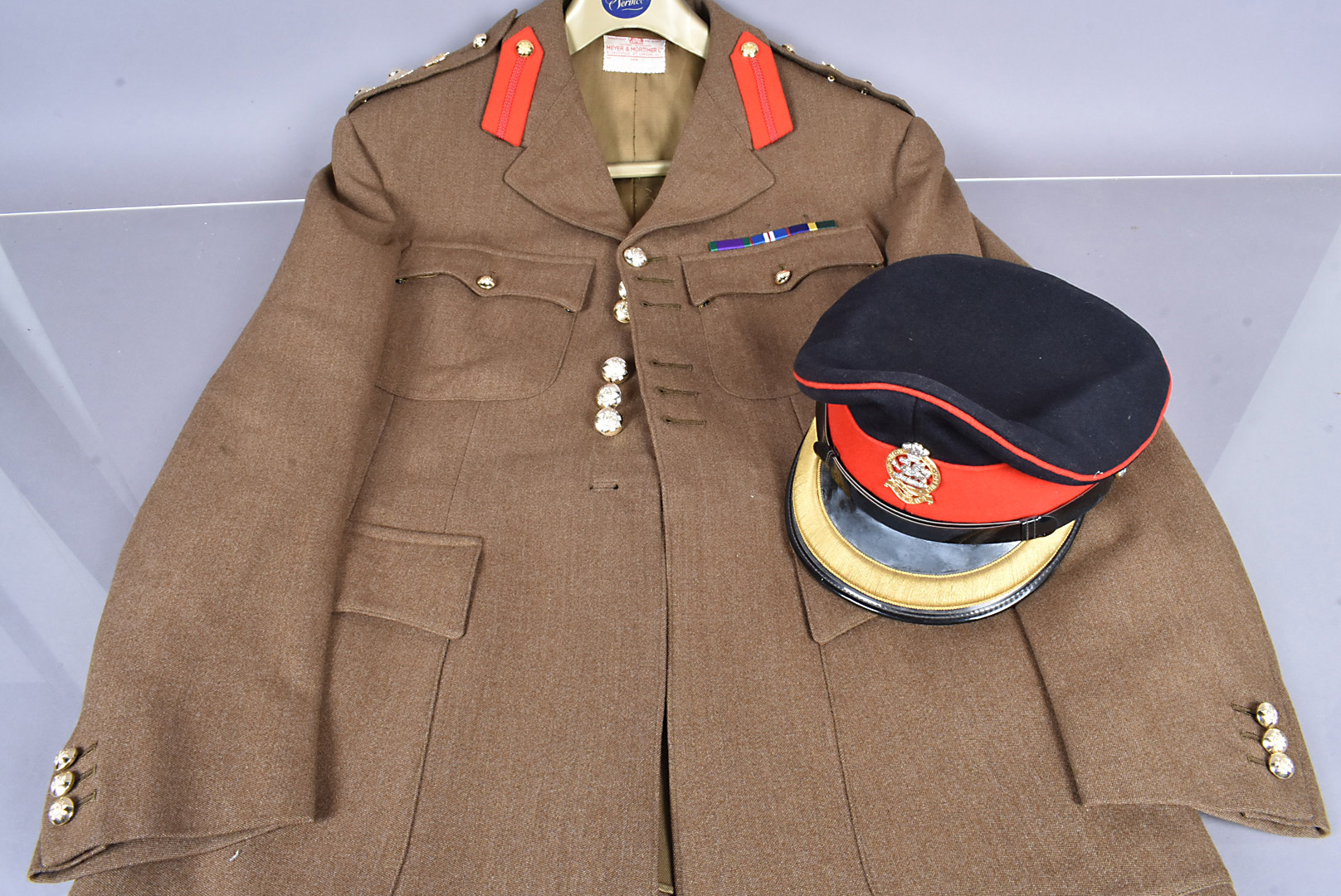 A Scottish Regiment Dress Jacket, owned by 2nd Lieutenant R L Usher, together with a Queen's