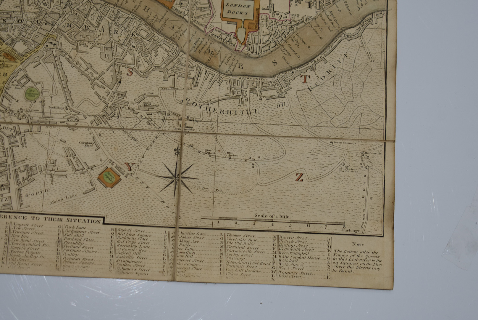 London and Westminster - William Darton, A New and Correct Plan of London and Westminster with the - Image 5 of 7