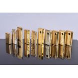 Win International, an assortment of plated and gilt metal Win International pocket lighters,