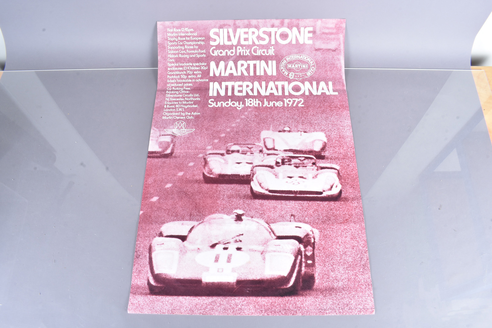 Silverstone Martini International, four Silverstone Martini International posters, 1969-72, - Image 4 of 4