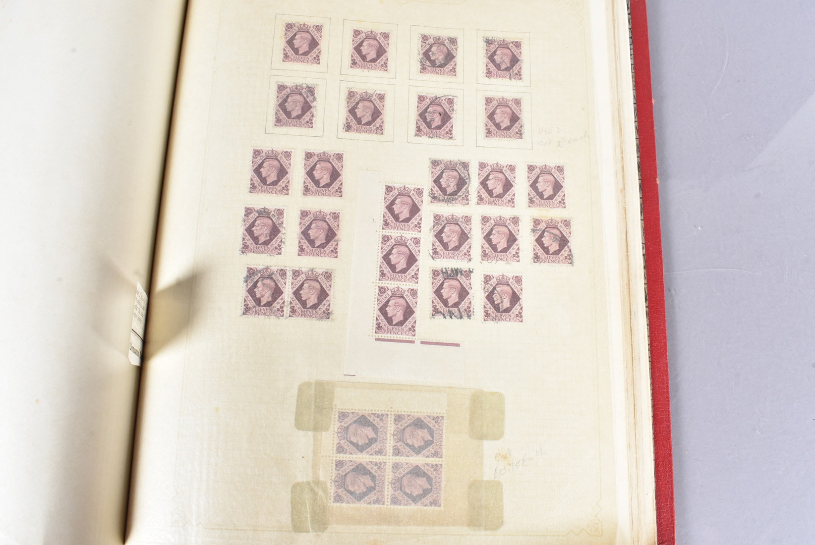 A well presented Victorian and later British Stamp album, including Penny Black (DH), Penny Red Pair - Image 9 of 10