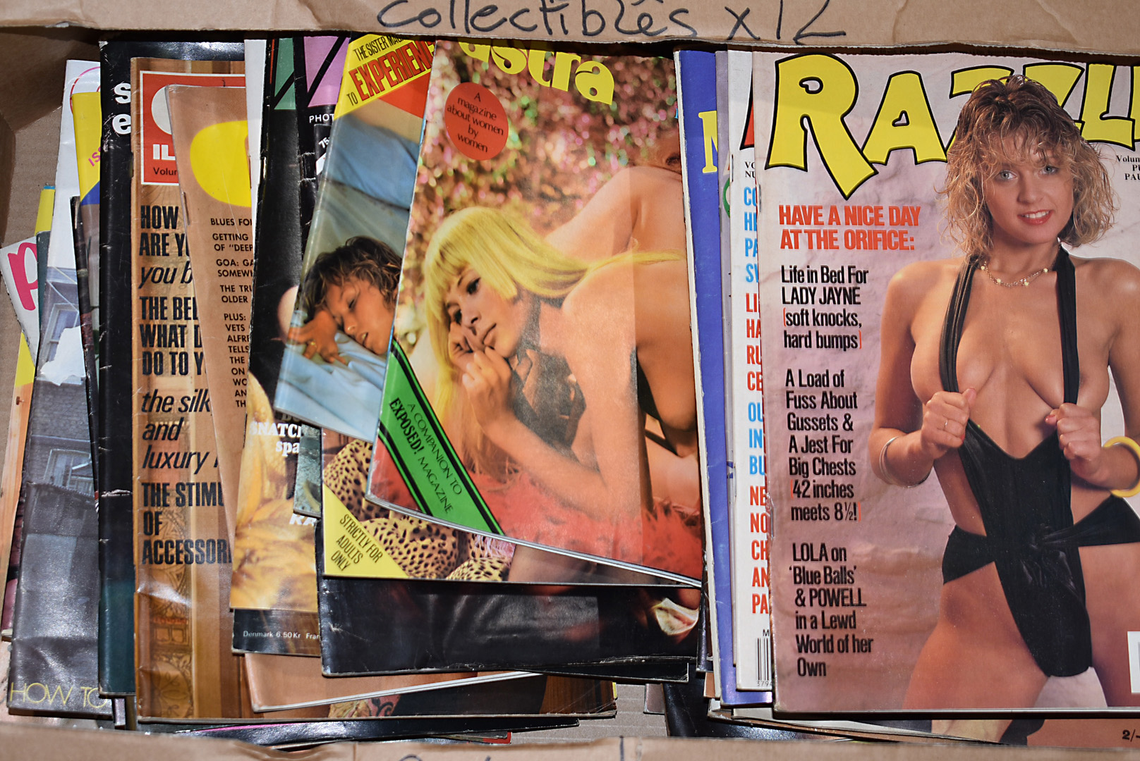 1970s/80s Adult Magazines and Related Publications, various examples, in various size formats,