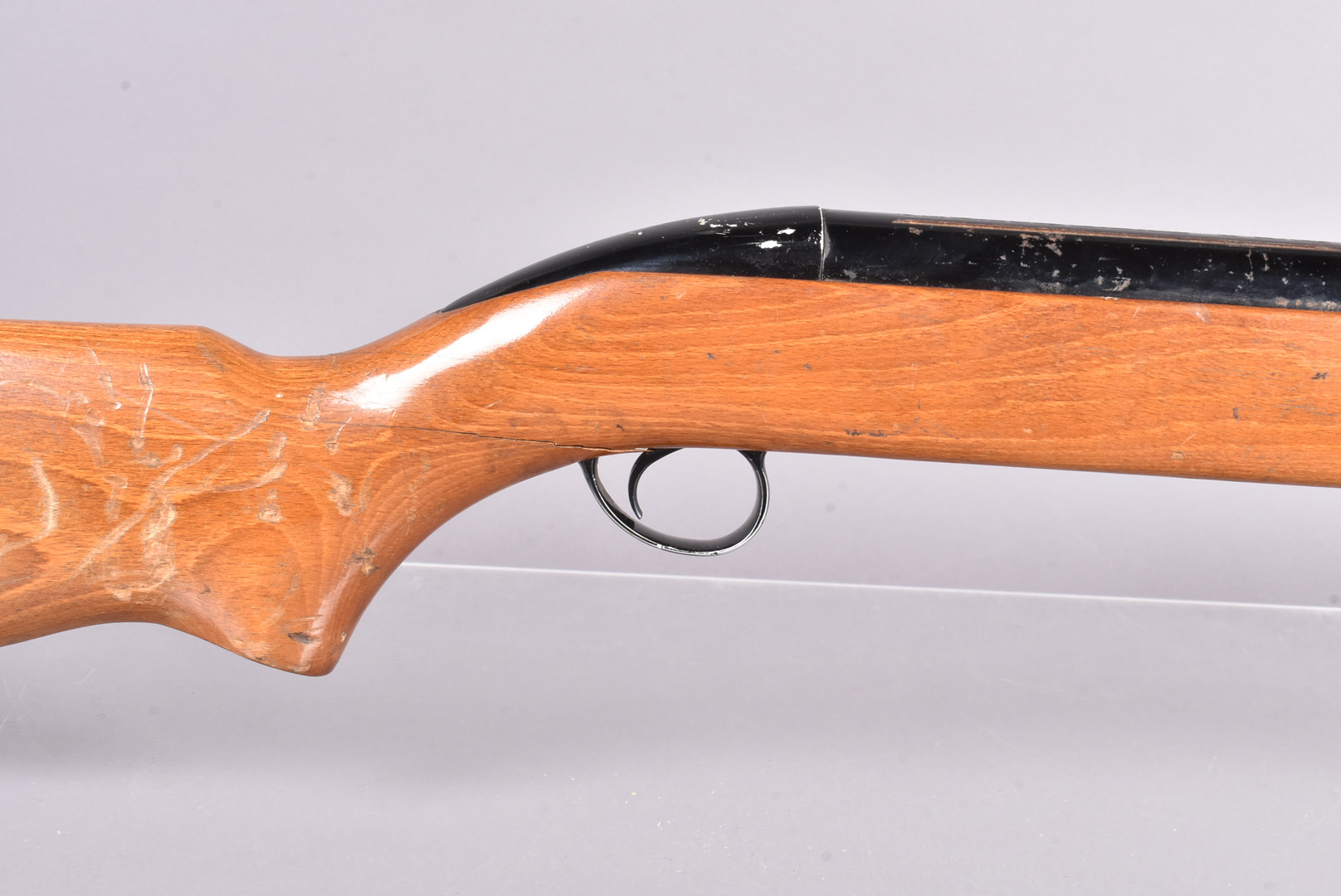 A BSA Mercury .22 break barrel air rifle, serial 2B15453, with damages, missing butt pad, Face to