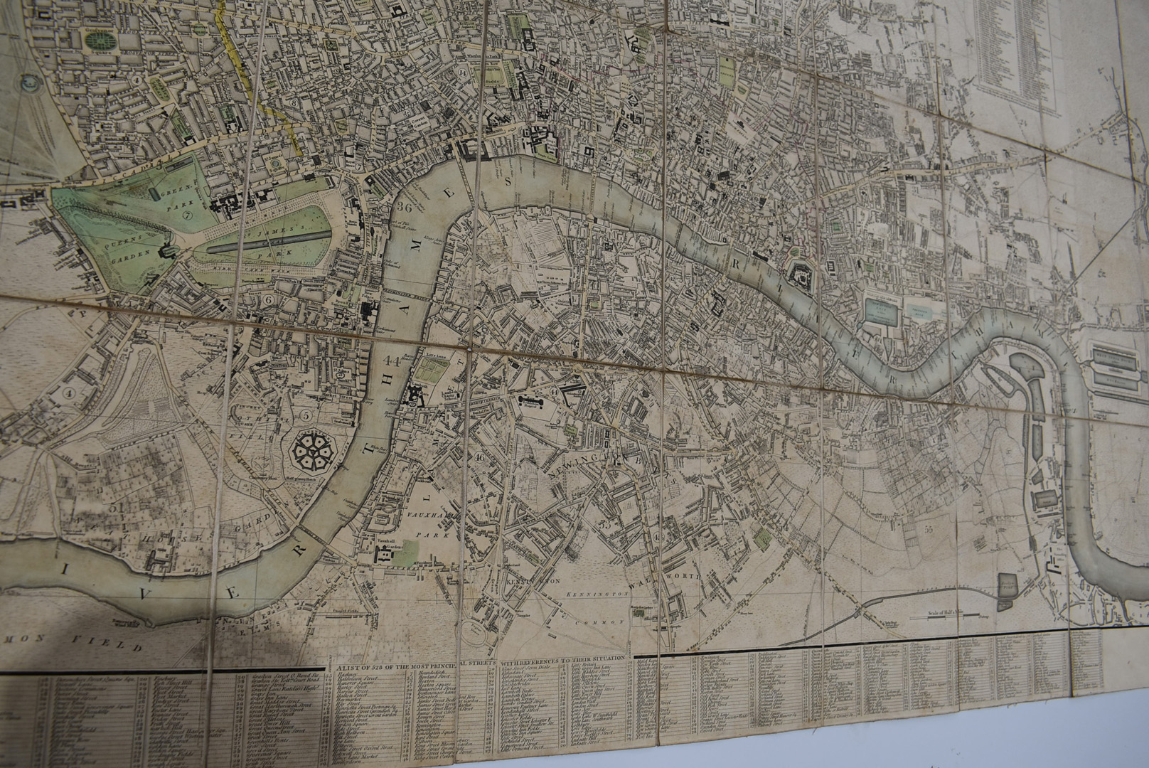 Cary's New and Accurate Plan of London and Westminster, the Borough of Southwick and parts Adjacent, - Image 4 of 8