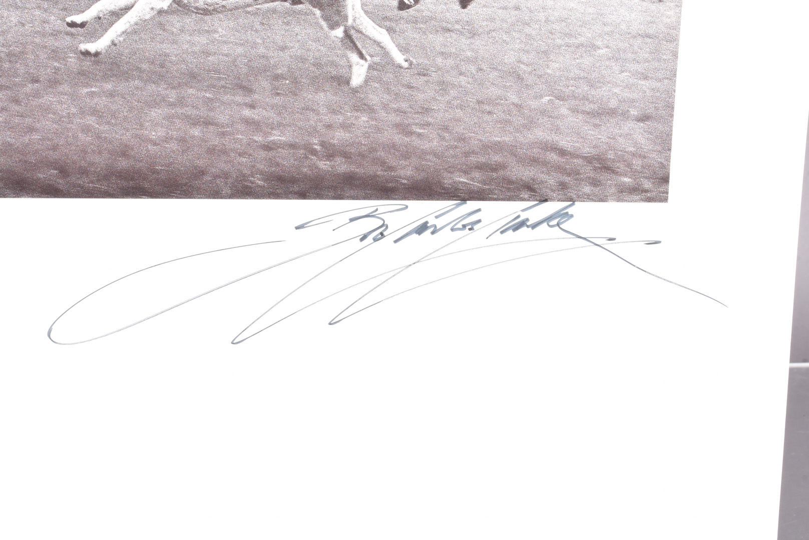 Bob Carlos Clarke (1950-2006), The Chase, a signed Limited Edition photographic print, 102/300, with - Image 4 of 4