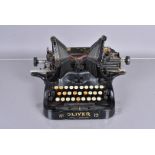 Three vintage typewriters, comprising an Empire, Smith Premier and The British Oliver (3)