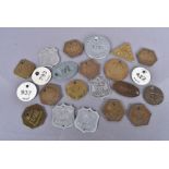 A collection of Coal Miner's NCB tokens, to include Donisthorpe, Brodsworth, Gedling Colliery,