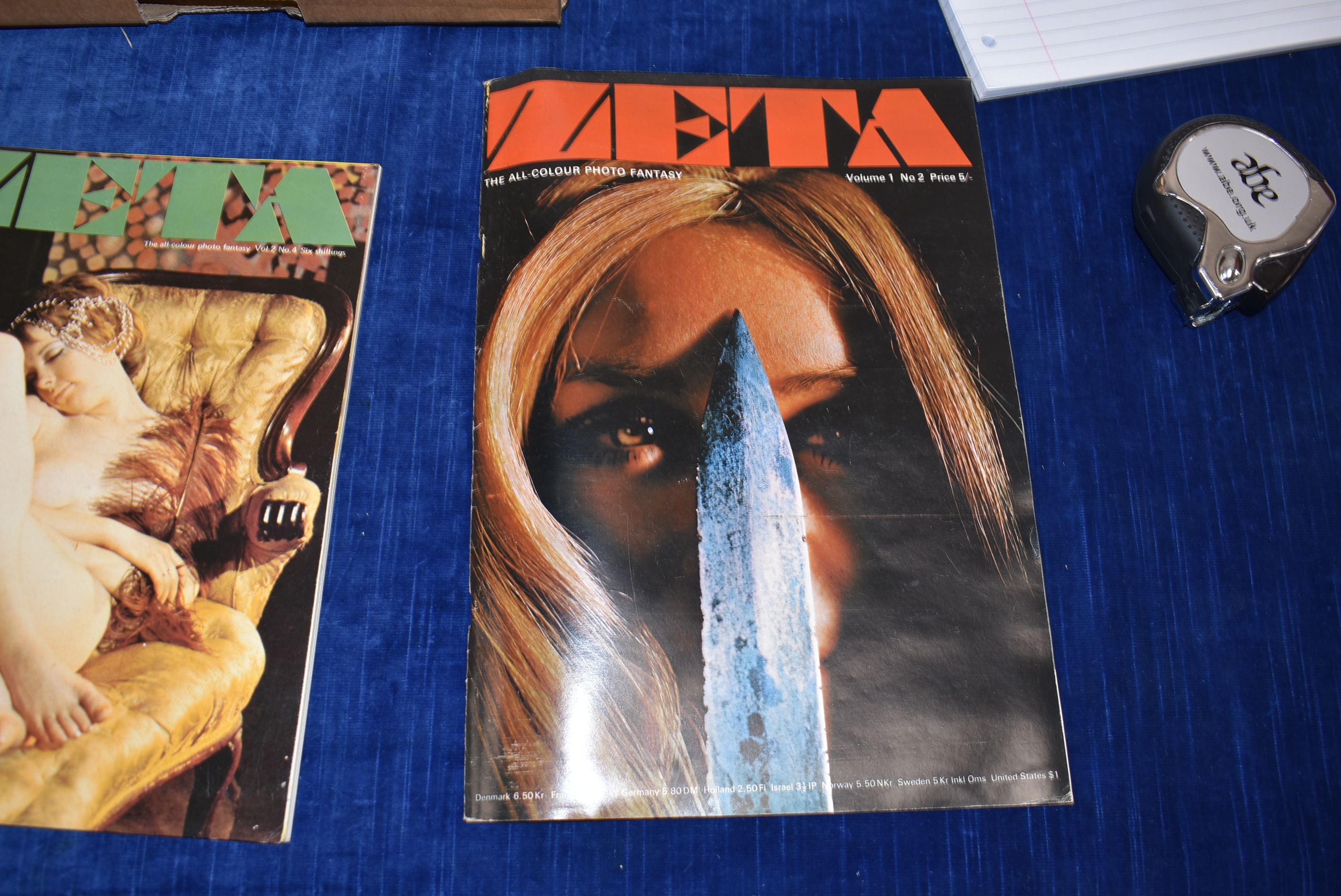 1970s/80s Adult Magazines and Related Publications, various examples, in various size formats, - Image 4 of 6