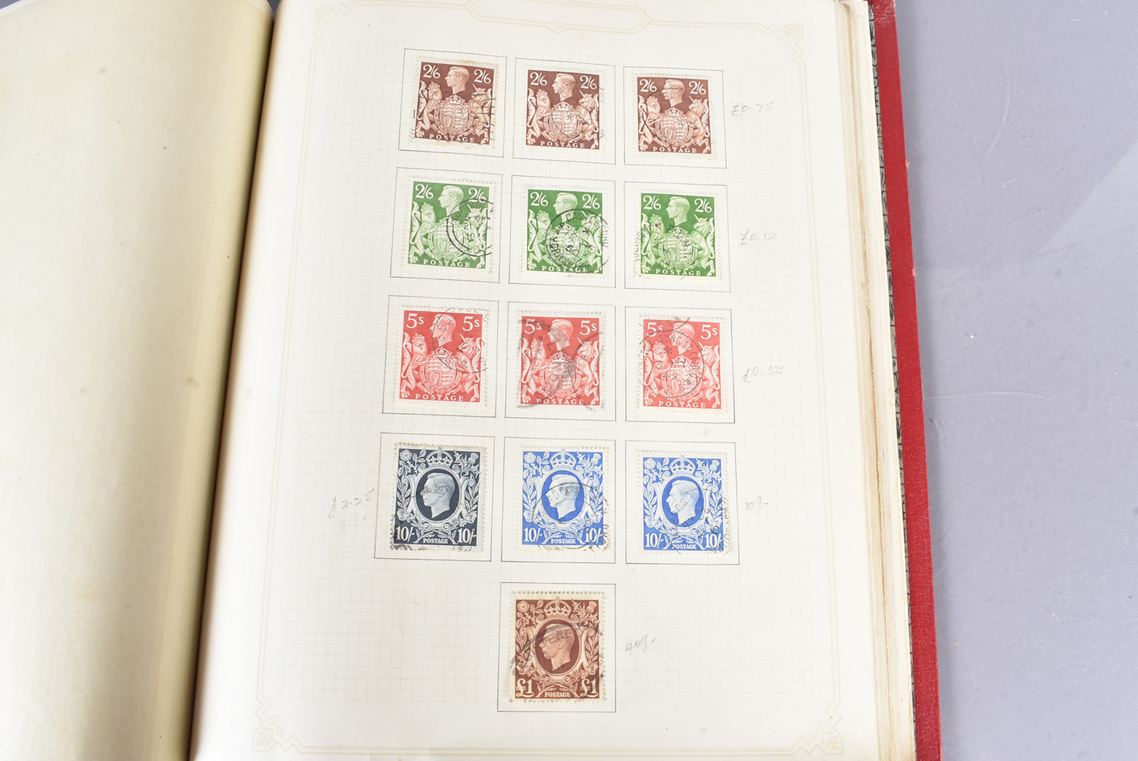 A well presented Victorian and later British Stamp album, including Penny Black (DH), Penny Red Pair - Image 10 of 10